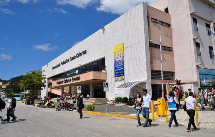 Campus da UFSC em Florianópolis.