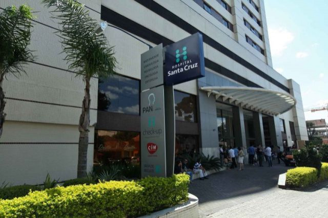 Hospital Santa Cruz. Foto: divulgação.