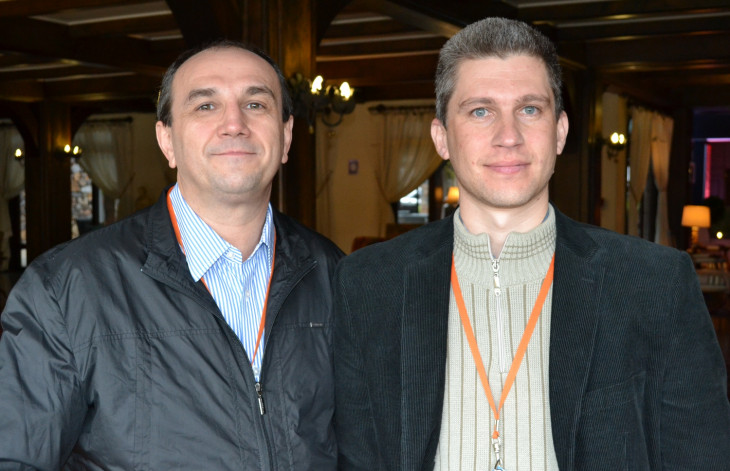 Nelsio Storch e Dércio Dutra. Foto: Baguete.