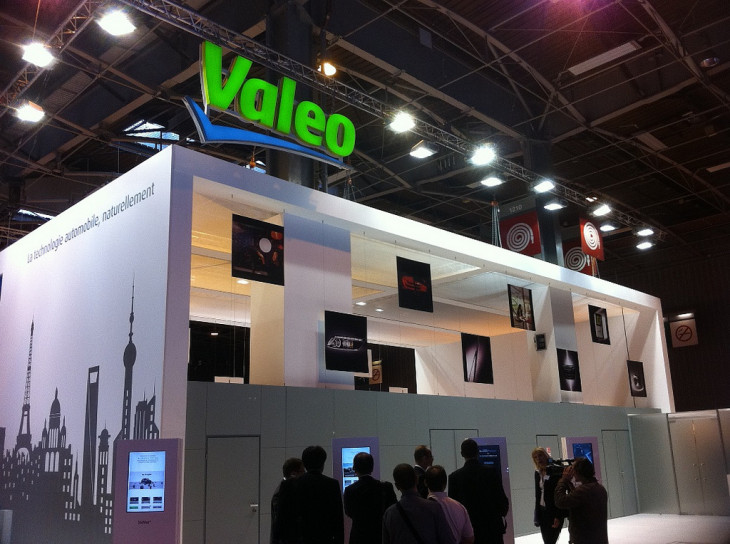 Valeo no Salão de Paris. Foto: flickr.com/photos/valeo_group.