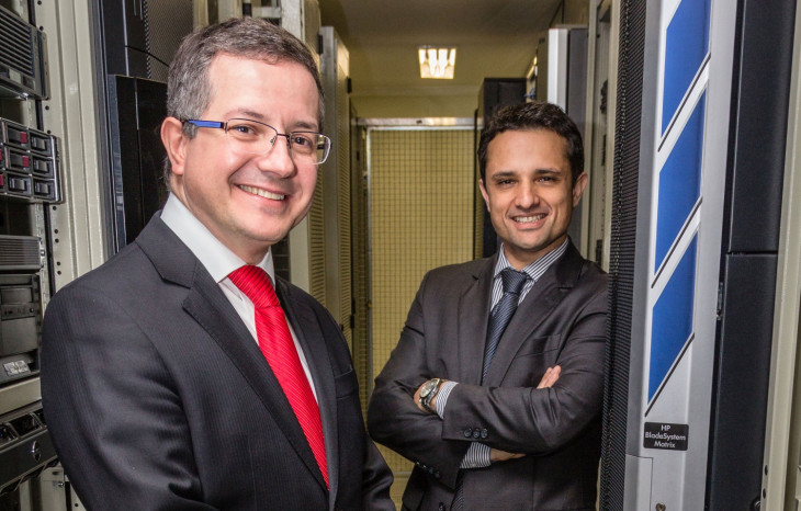 Antonio Couto (HP) e Rodrigo Castro (Teevo)