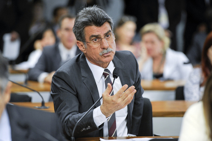Romero Jucá é o autor do projeto de lei que prevê mudanças no ISS. Foto: flickr.com/photos/agenciasenado