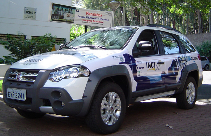 Carro do projeto CaRINA. Foto: divulgação.
