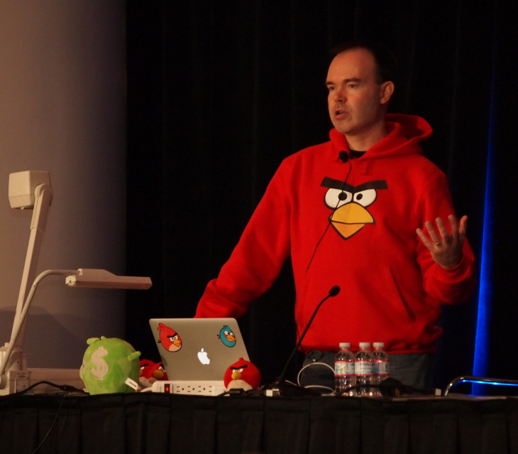 Peter Vesterbacka, criador do game Angry Birds, será um dos jurados. Foto: flickr.com/photos/officialgdc