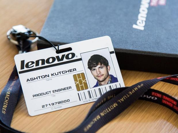 Novo empregado da fiiiiiiiiirma. Foto: Lenovo.