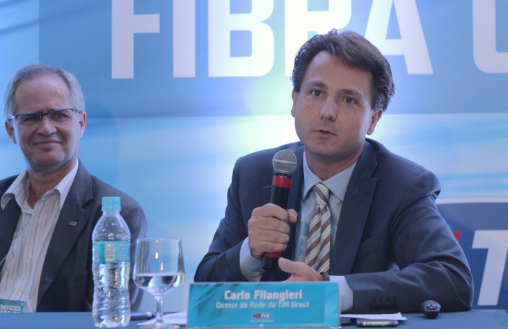 Eduardo Tude e Carlo Filangeri. Foto: TIM/divulgação.