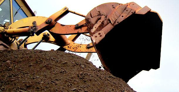 Minério de ferro in natura. Foto: SAFM.