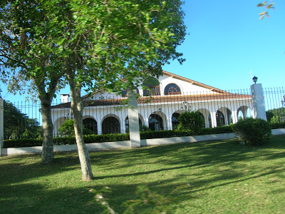 Sede campestre do Clube Dores. Foto: divulgação.