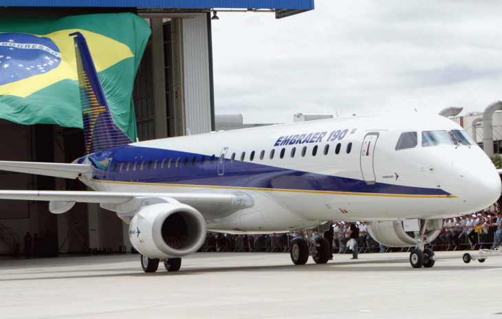 Embraer entrega mais de 200 aviões no ano passado. Foto: divulgação.