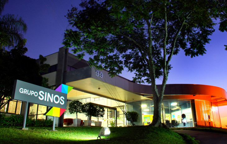 Sede do Grupo Sinos, em Novo Hamburgo. Foto: divulgação.
