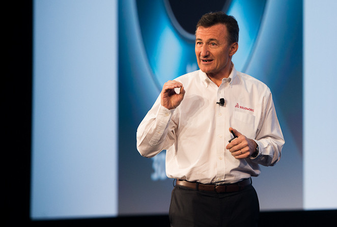 Bernard Charles, CEO da Dassault. Foto: flickr.com/photos/solidworks