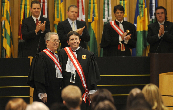 Juízes do TST em cerimônia. Foto: Valter Campanato/ABr