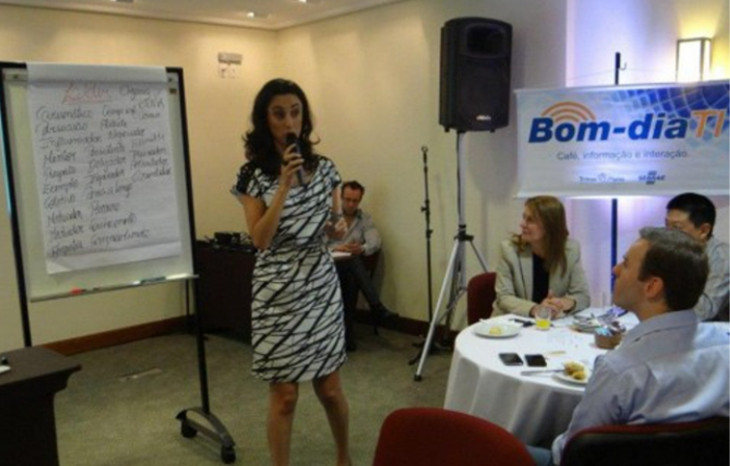 Daniella Gasperin será a palestrante. Foto: Divulgação