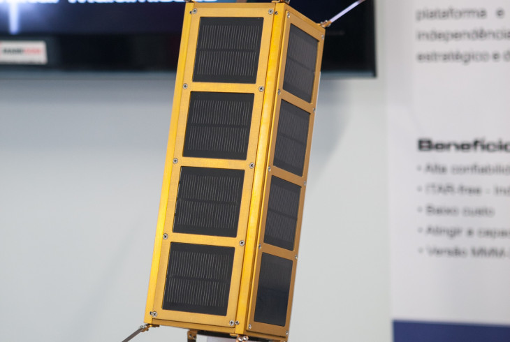 Pequeno satélite leva pequeno investimento. Foto: divulgação.
