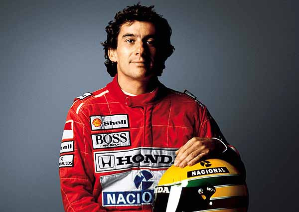 Ayrton Senna com novo site. Foto: divulgação.
