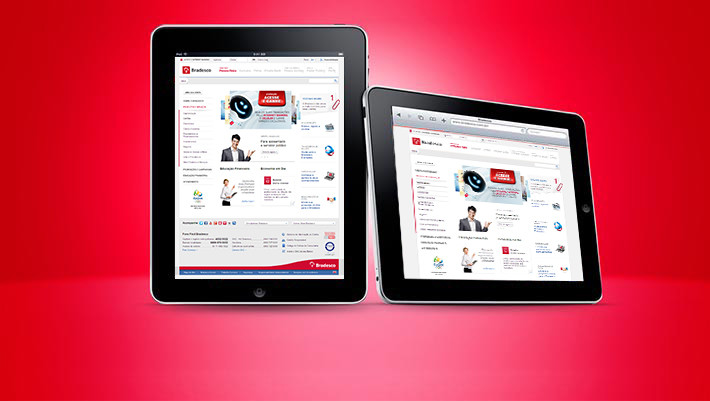 Bradesco dá acesso gratuito a seus serviços móveis. Foto: divulgação.
