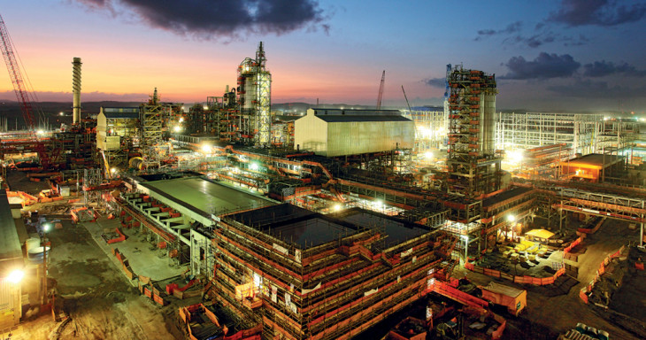 Odebrecht é uma potência em engenharia industrial. Foto: divulgação/Odebrecht
