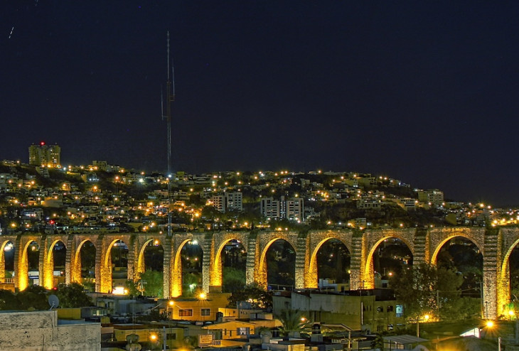 Aqueduto de Querétaro. Foto: divulgação.