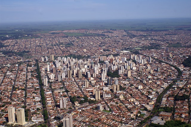 Ribeirão Preto está em expansão. Foto: Wikipedia.