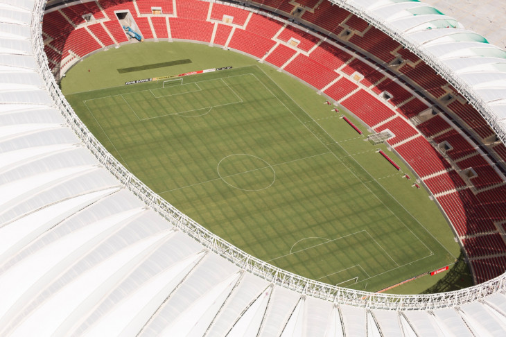 O Gigante da Beira Rio está de cara nova. Foto: Gabriel Heusi/ Portal da Copa/ME