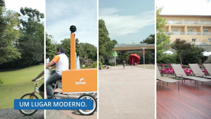 Com a implementação, os visitantes podem conhecer a estrutura interna da universidade. Foto: Divulgação