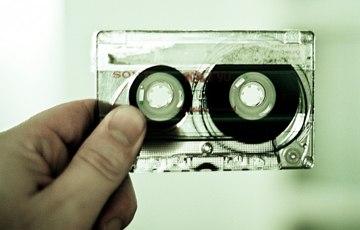 Antiga fita cassete da Sony. Foto: flickr.com/photos/steve-maw
