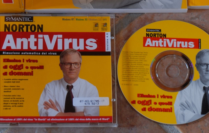 Versão do Norton para Windows 95. Foto: flickr.com/photos/lrosa
