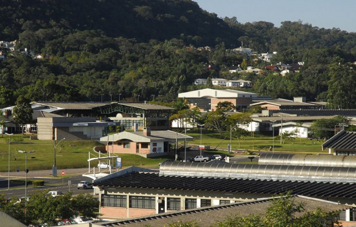 Campus da Unisc em Santa Cruz do Sul. Foto: Divulgação.