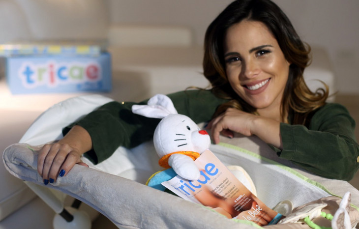 Wanessa faz parte da ação de marketing da Tricae. Foto: Divulgação