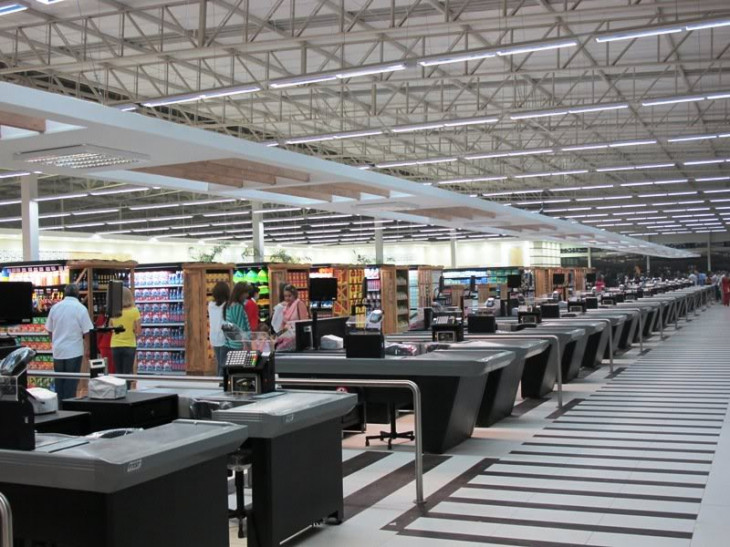 Filial Paraná Supermercados em Cianorte. Foto: divulgação.