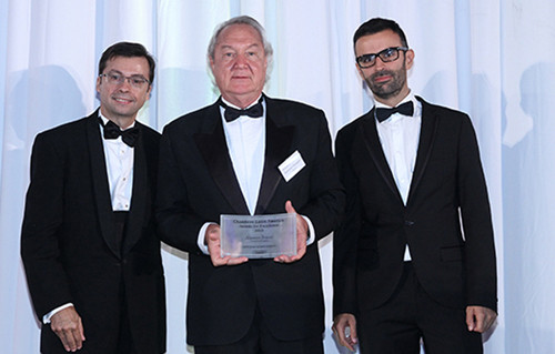 Altamiro Boscoli, sócio do Demarest Advogados, na premiação do Chambers Latin America Awards 2013.