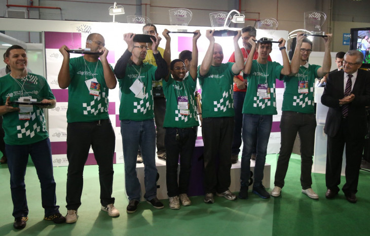 Vencedores do Grand Prix Senai. Foto: Dudu Leal.