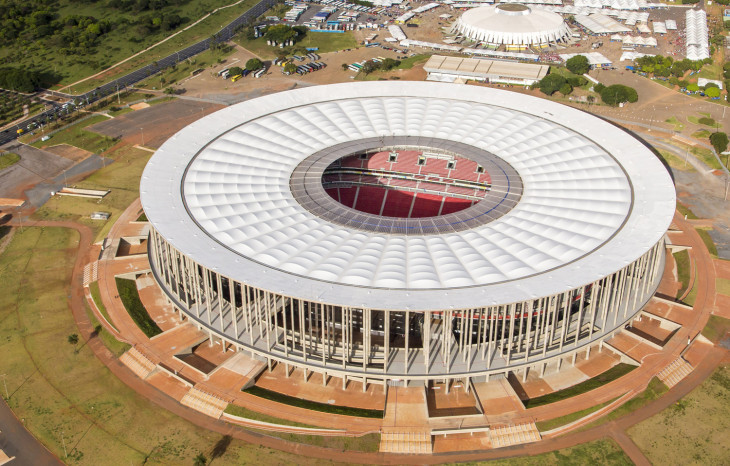 Estádio Mané Garrincha, em Brasília. Foto: Tomás Faquini/Portal da Copa/ME