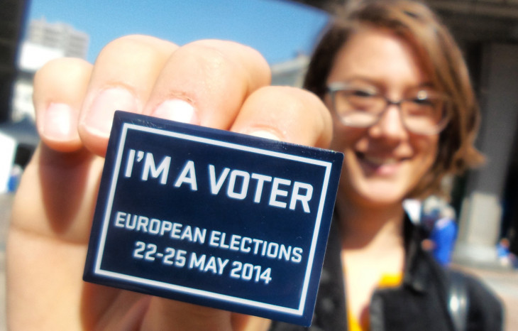 Campanha estimula votação para o Parlamento Europeu. Foto: flickr.com/photos/european_parliament