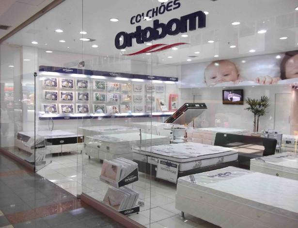Franquia da Colchões Ortobom. Foto: divulgação.