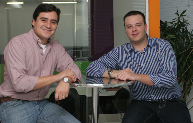 Cristian Gallegos e Gabriel Menegatti, sócios da Simbiose. Foto: Divulgação.