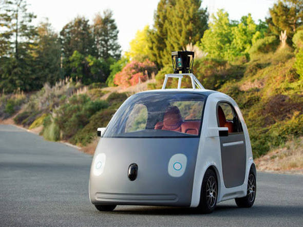 Protótipo do Google se dirige sozinho. Foto: Divulgação