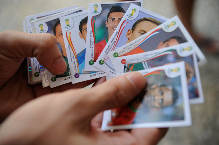 Figurinhas são um sucesso. Foto: Fernando Frazao/ Agência Brasil