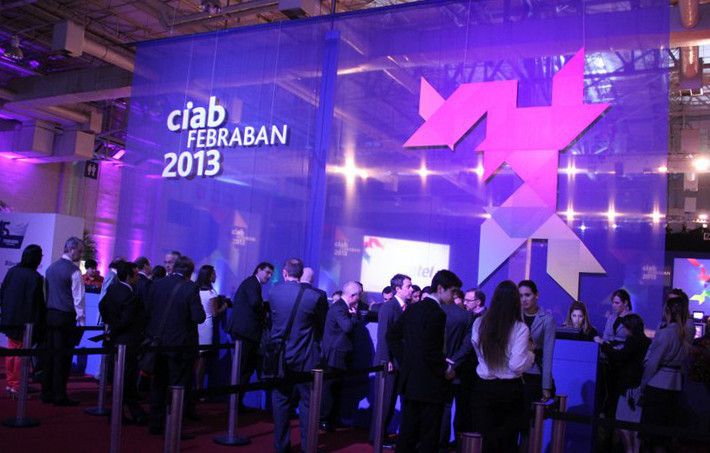 CIAB 2013 contou com 130 expositores. Foto: Divulgação.