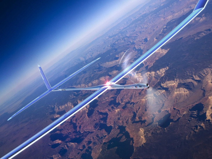 Google, agora com satélites e drones. Foto: divulgação.