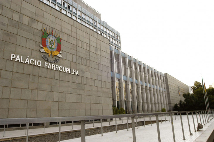 Fachada da Assembleia Legislativa do RS. Foto: divulgação.