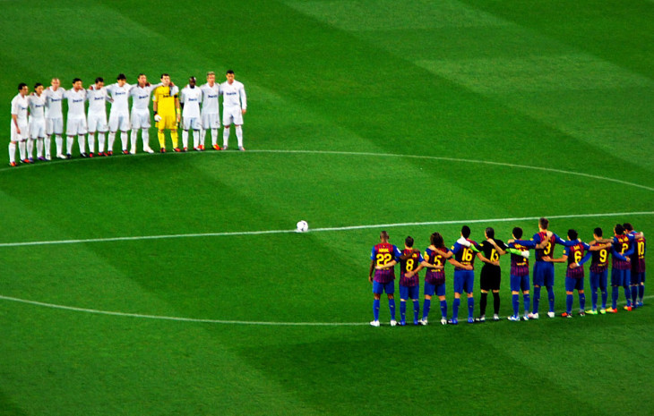 Jogos do Real e do Barça são alvo de brasileiros. Foto: flickr.com/tetegil.