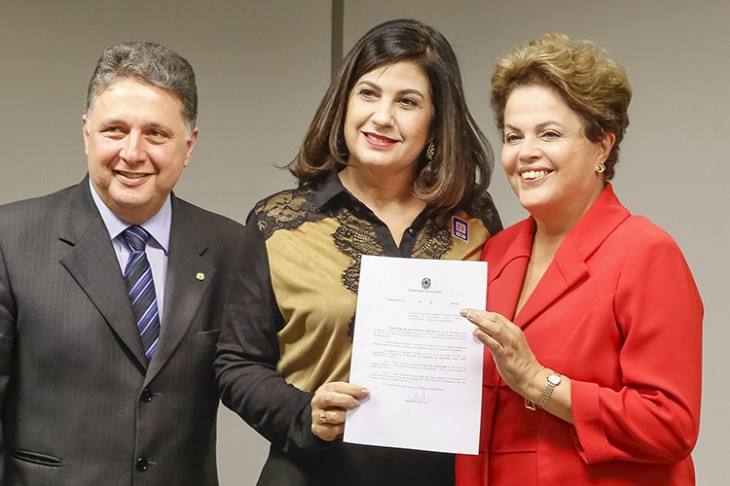 Convênio assinado entre prefeitura e governo federal. Foto: Prefeitura de Campos.
