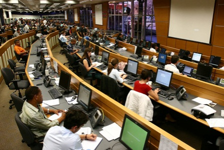 Funcionários da IBM em Hortolândia.
