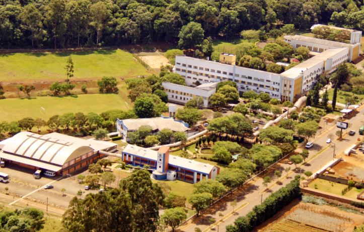 Campus da Unoesc em Chapecó. Foto: Divulgação.