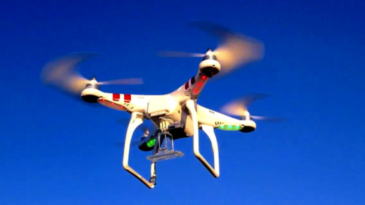 Phantom, drone da JIP. Foto: divulgação.