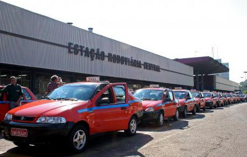 Frota de POA é de quase 4 mil táxis. Foto: Cristine Rochol/PMPA.