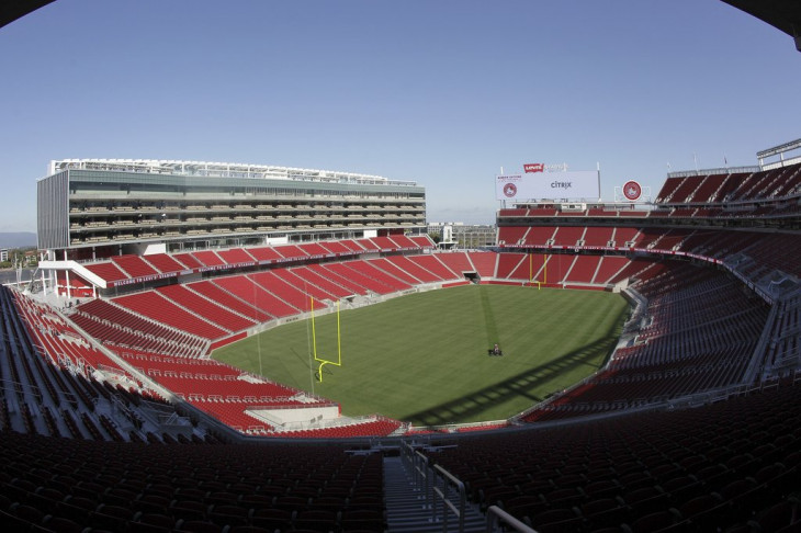 O novo Levi's Stadium. Foto: divulgação.