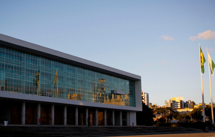 Palácio Iguaçu, sede do governo do Paraná. Foto: Pedro Ribas/ANPR.