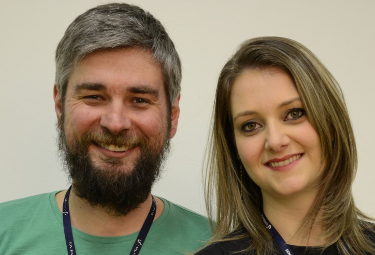 Fernando Marson e Chaiane Bitelo. Foto: divulgação.